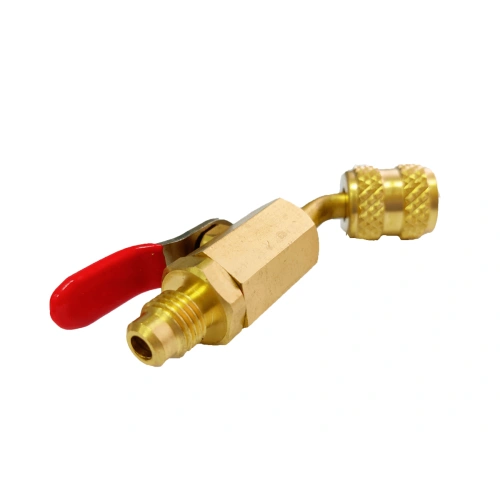 Вентиль-адаптер DSZH BC-451 штуцер 1/4" - гайка 1/4", угол 45°