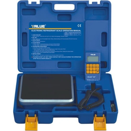 Весы электронные VALUE VES-100A (до 100 кг; питание 9V)