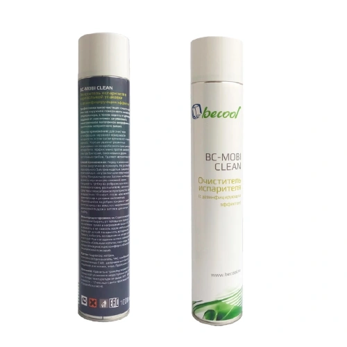 Очиститель испарителя Becool BC-MOBI CLEAN (очистка, дезинфекция; аэрозоль 1л.)