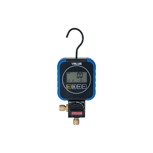Электронный манометрический коллектор Value VRM1-0101I (R410A, R22, R134A, R407C, R404A, R507, R32, R290, кейс)