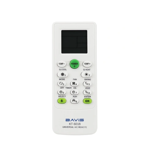 BAVIS KT-6018 (6000 в 1) универсальный ПДУ для кондиционеров