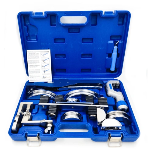 Трубогиб арбалетный Becool BC-TB-56N (1/4"; 5/16"; 3/8"; 1/2"; 5/8"; 3/4"; 7/8")(в кейсе с труборезом и риммером)