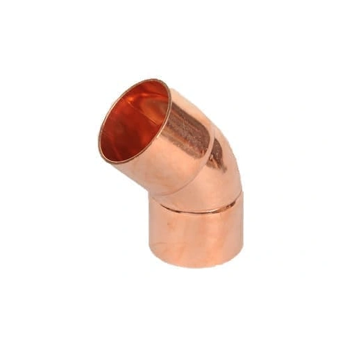 Угол 45° медный 1/2" ВП-ВП