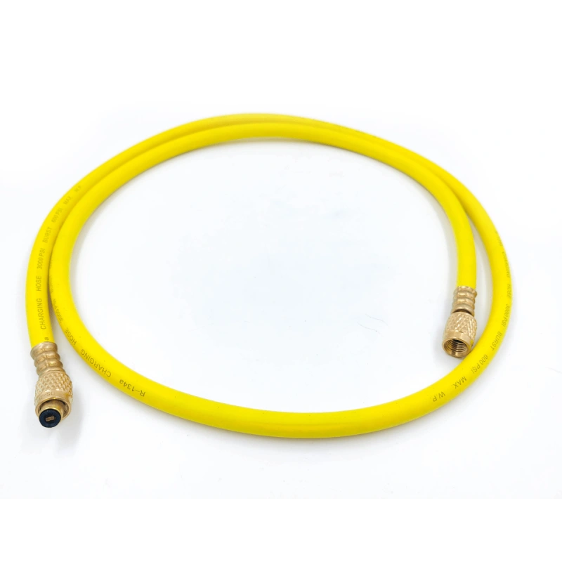 Шланг заправочный DSZH - 360-RYB-P - 1.5м, 1/4" SAE, до 41 Bar