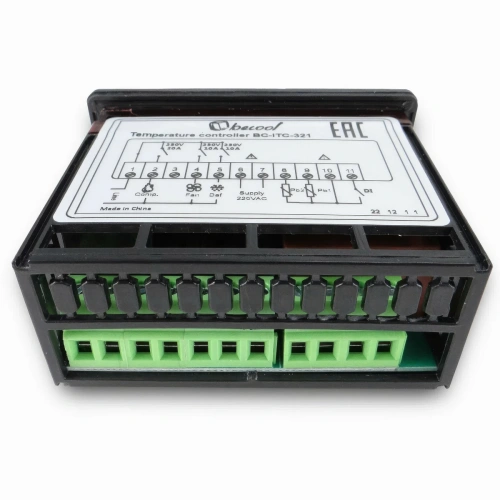 Контроллер Becool BC-ITC-321 ( 3 реле / 2 датчика / 230B)