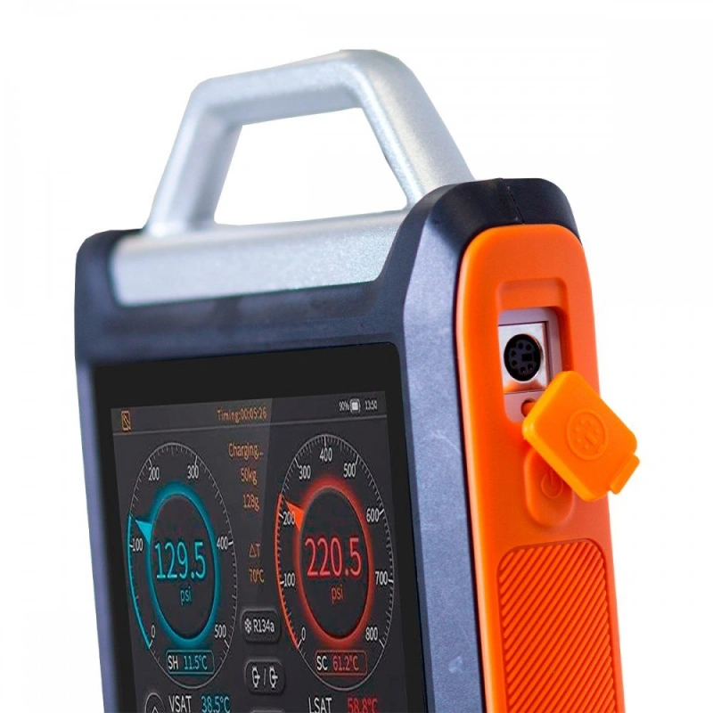 Цифровой манометрический 4х вентильный коллектор Elitech MS-4000