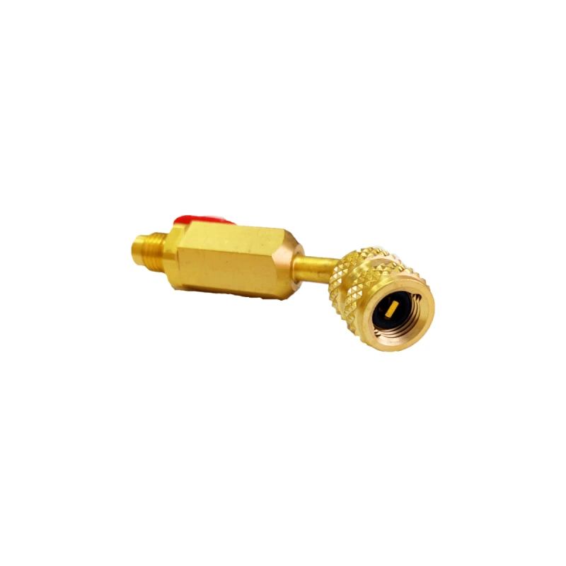 Вентиль-адаптер DSZH BC-453 штуцер 1/4" - гайка 5/16", угол 45°