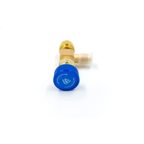 Вентиль с нажимом на ниппель FC-34 (HC-1222) 1/4" / 1/4" SAE, до 20 bar