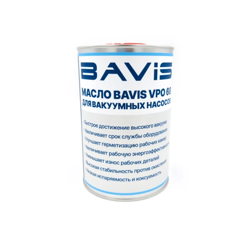 BAVIS VPO 68 масло для вакуумных насосов минеральное 1 л
