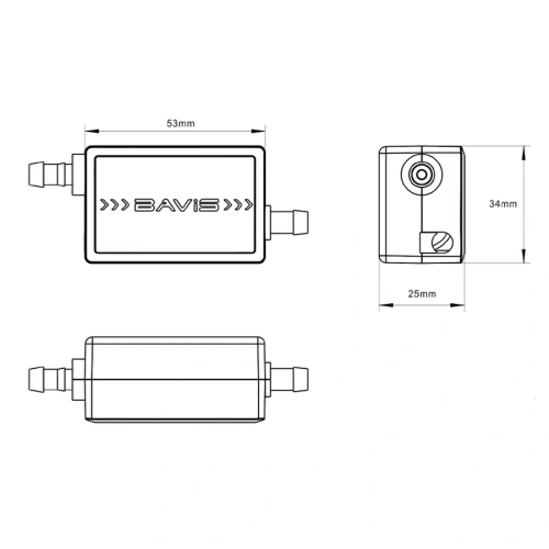 Помпа дренажная BAVIS MS-15 Pro Line проточная 15 л/ч, 17 Дб