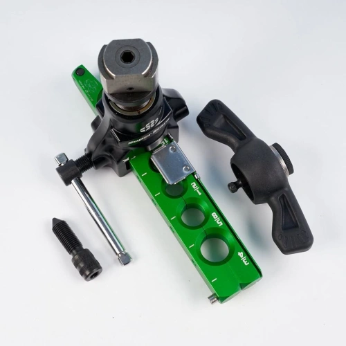 Вальцовка эксцентриковая с реверсом Ballu Super Stars ST-R806А (1/4" - 3/4"; облегченная, с ограничителем подачи трубы)