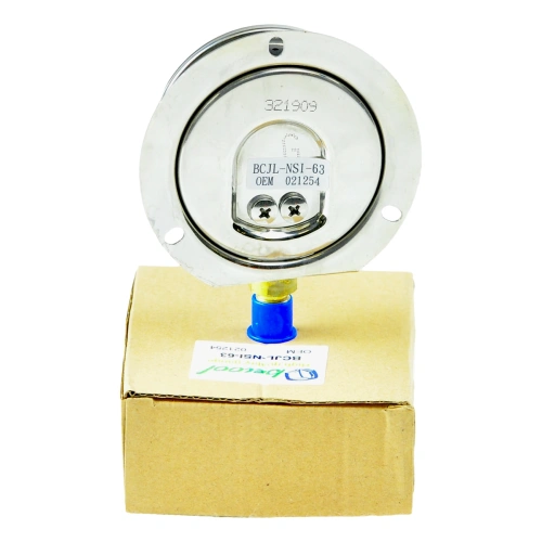 Мановакуумметр с силиконом Becool BCJL-NSI-63мм (R22; R134a; R404A; R407C) (021254)