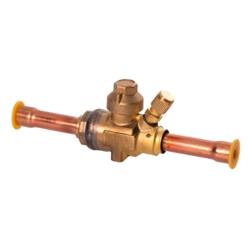 Вентиль шаровый 1_1/8" Becool BC-BVa-118 с серв.штуцером