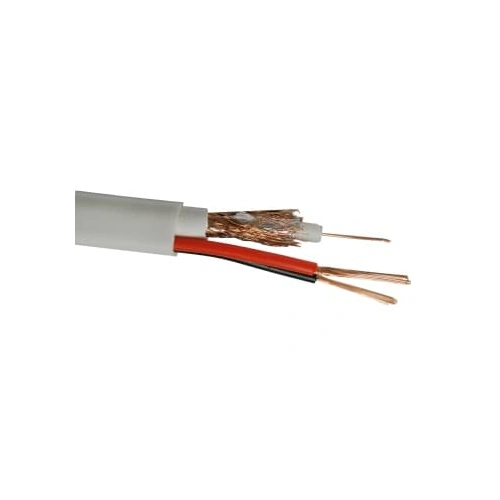 КВК (кабель видеоконтроля) 2B+2*0,5 AVS Electronics белый
