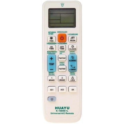 HUAYU K-1089E+L (universal 1000 in1) ПДУ для кондиционеров