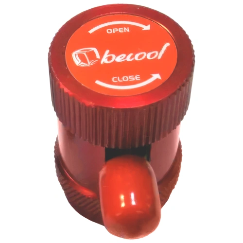 Быстросъёмная муфта Becool ВД с вентилем А/С 1/4" SAE 90° BC-QH