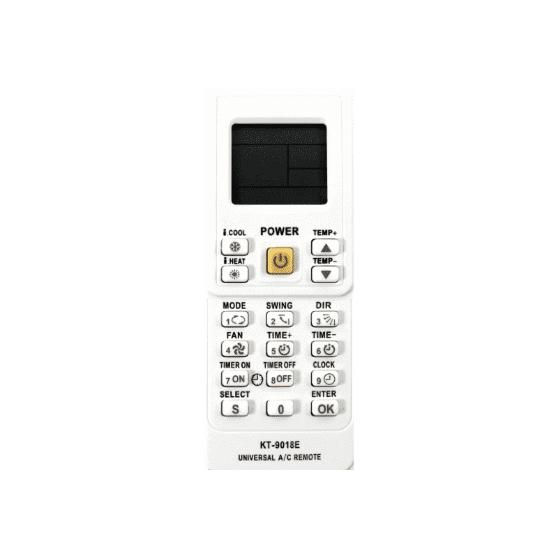 Qunda KT-9018E (universal 4000 in1) ПДУ для кондиционеров