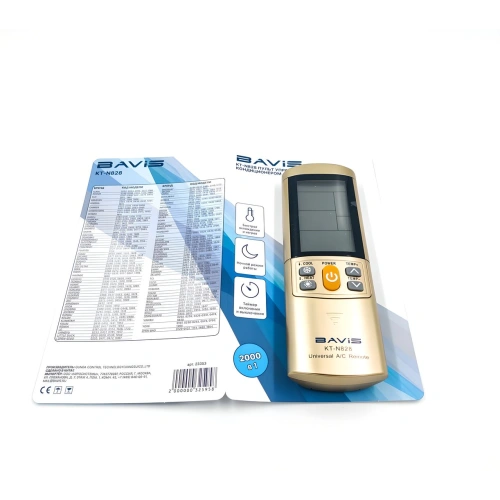 BAVIS KT-N828 (2000 в 1) универсальный ПДУ для кондиционеров