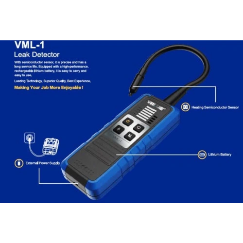 Течеискатель фреона электронный Value VML-1 (R22, R32, R134A, R404A, R410A, R407C, R600a и тд.)