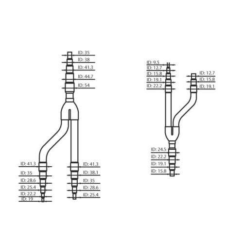 Рефнет-разветвитель универсальный Y3 (комплект)
