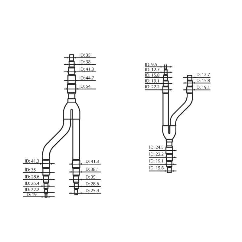 Рефнет-разветвитель универсальный Y3 (комплект)