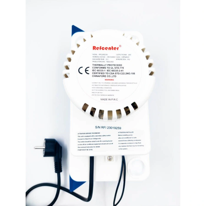 Помпа дренажная Refcenter RTP22WS230V накопительная 2.2л; 500 л/ч