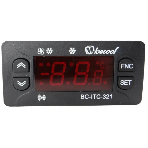Контроллер Becool BC-ITC-321 ( 3 реле / 2 датчика / 230B)