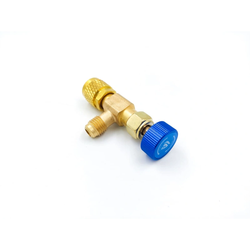 Вентиль с нажимом на ниппель FC-34 (HC-1222) 1/4" / 1/4" SAE, до 20 bar
