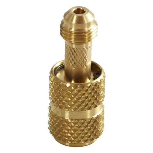 Адаптер CPS AB410A с клапаном против утечек (прямой, гайка 5/16" x 1/4" штуцер)