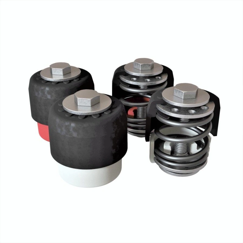 Антивибрационные опоры RF-PMM120 (4 шт, 65 - 120 кг, белые и красные)