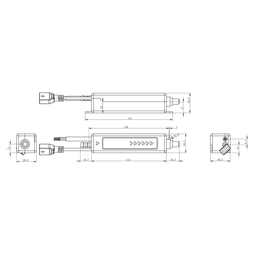 Помпа дренажная BAVIS Slim Box проточная, 15 л/ч, 19 Дб