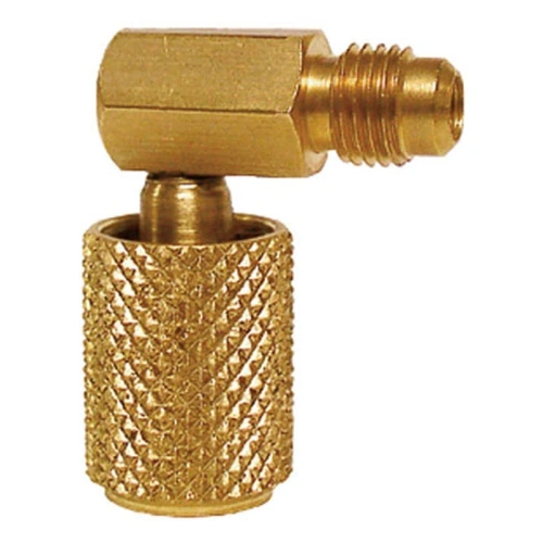 Адаптер CPS AB90 с клапаном против утечек (угловой, гайка 1/4" x 1/4" штуцер)