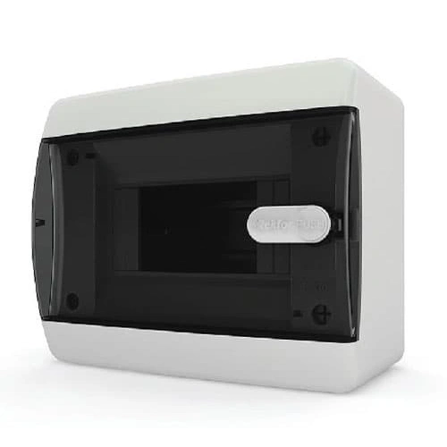Tekfor CNK 40-06-1 бокс 6М навесной IP41 (прозрачная черная дверца)