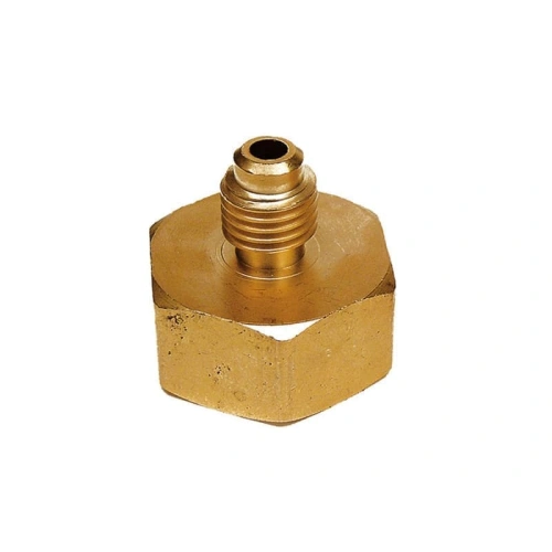 Штуцер AD41 (CA 04*12)на баллон азот / кислород (штуцер 1/4" SAE х гайка G3/4")