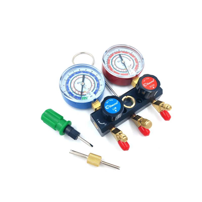 Манометрическая станция Becool BC-PREMIUM M1 (R134a, R404A, R407C, R507А)