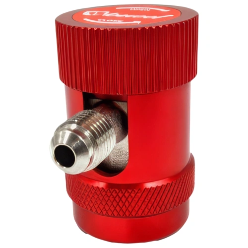 Быстросъёмная муфта Becool ВД с вентилем А/С 1/4" SAE 90° BC-QH