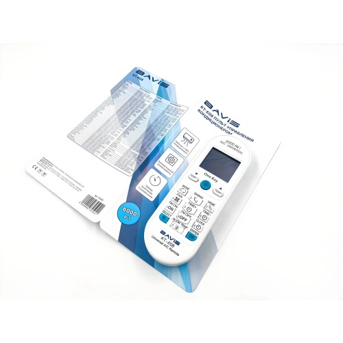 BAVIS KT-E08 (6000 в 1) универсальный ПДУ для кондиционеров