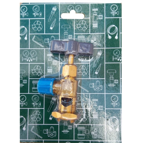 Вентиль проколка PV-341 (на трубу 3/16, 1/4", 5/16", 3/8")