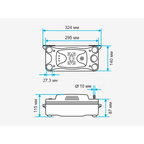 Помпа дренажная BAVIS Low Tank TPF-15-230L накопительная 1.2л, 250 л/ч
