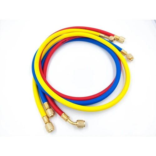 Манометрический коллектор VALUE VMG-2-R134A (2-х вентильный; 3 шланга 120 см; вентили быстросъемные, манометры 80 мм; упак. кейс)